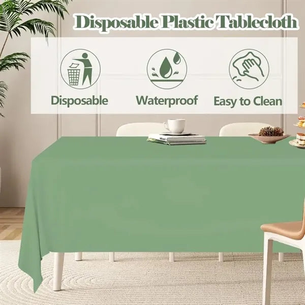 Sage Green Tablecloth