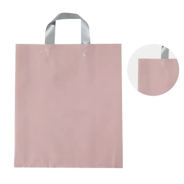 Disposable Plastic Merchandise Gift Bag Shopping Handbag