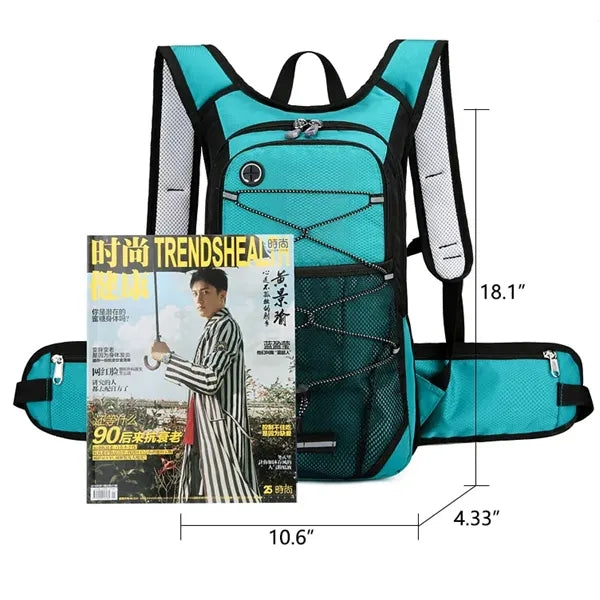 Insulated Hydration Backpack with 2L Water Bladder