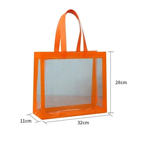 Plastic Merchandise Bag Multi-Purpose Grocery Totes Handbag