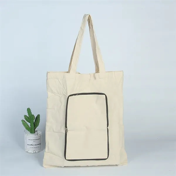 Multi-Purpose Eco Friendly Foldable Canvas Grocery Tote Bag