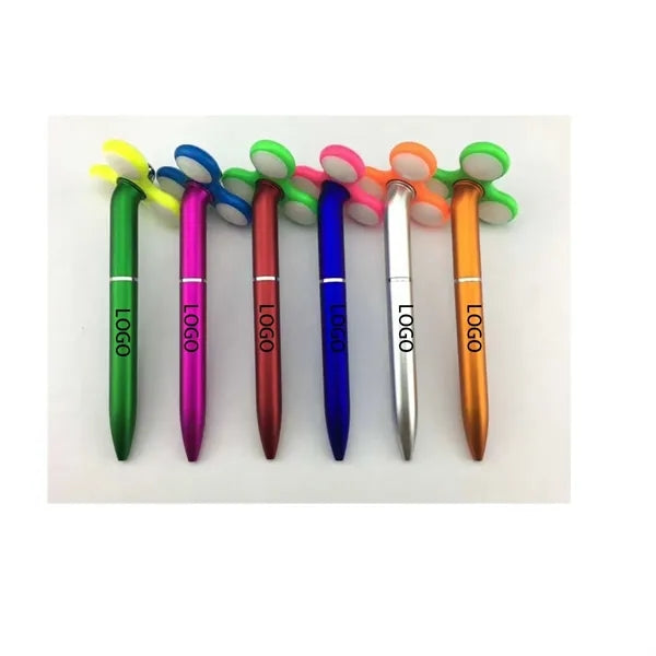Fidget Spinner with Ballpoint Pen
