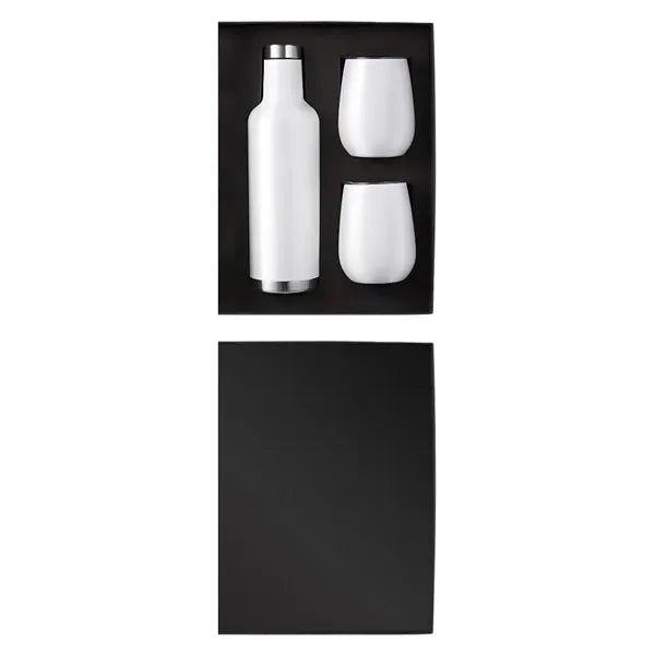 Wine Growler & Tumbler Luxury Gift Set