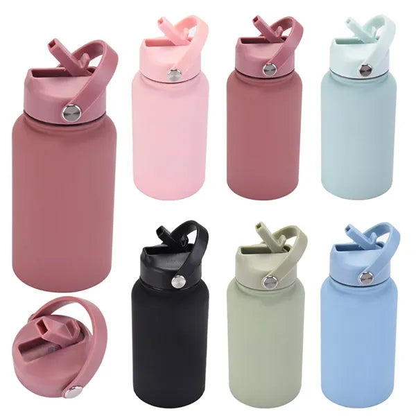 22oz Sports-Style Stainless Steel Vacuum Flask Insulated cu