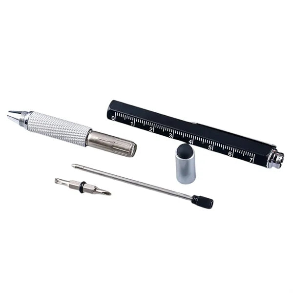 Multifunction Screwdriver Tool 6-in-1 Graduated Pen