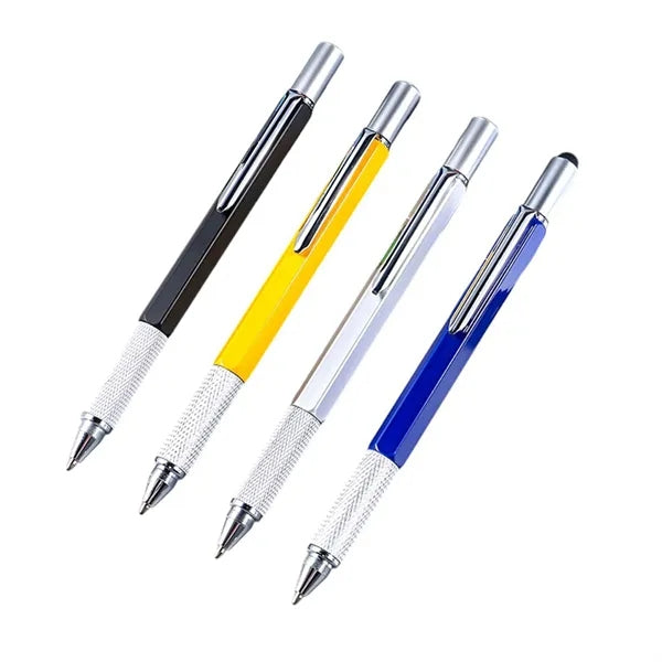 Multifunction Screwdriver Tool 6-in-1 Graduated Pen