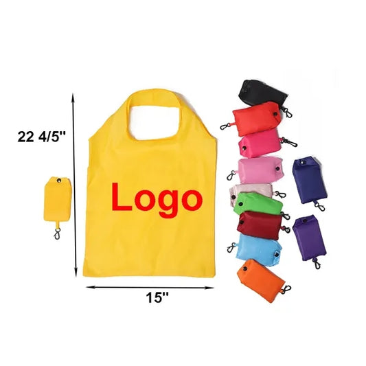 Foldable Grocery Tote Bag with Storage Pouch