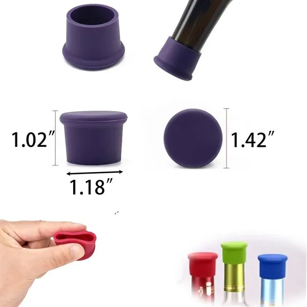 Portable Silicone Wine Stopper