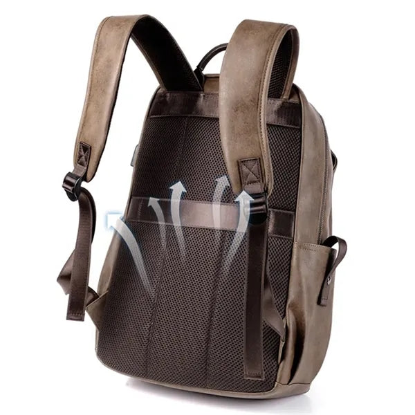Large-Capacity Waterproof Backpack with Usb Charging Port