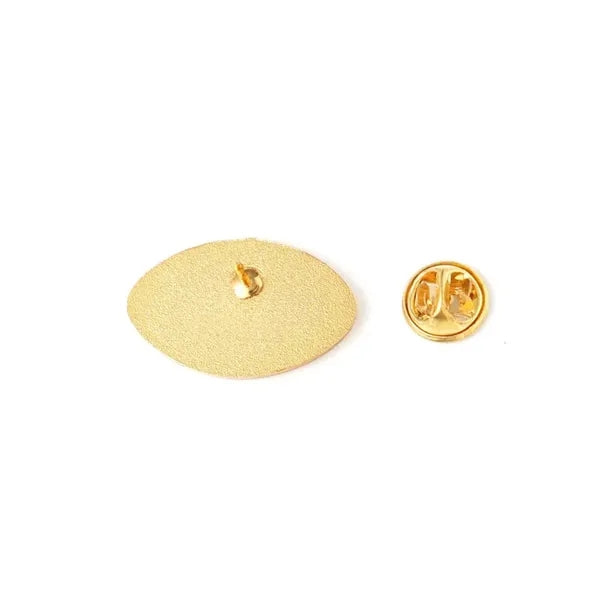 Die Struck Metal Lapel pin - Football