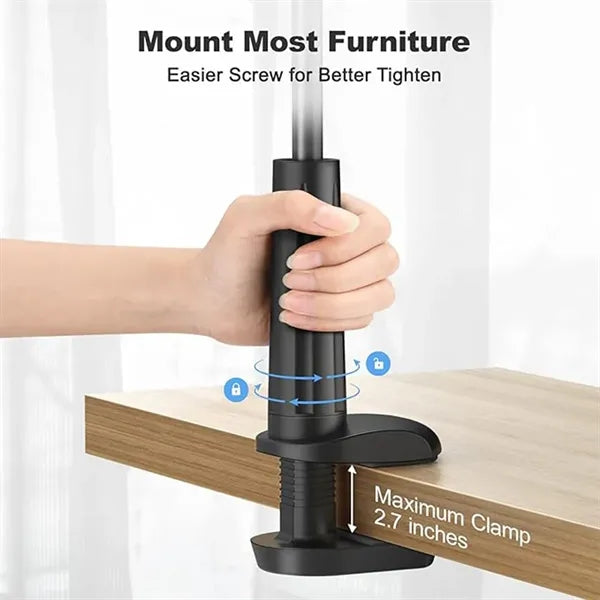 Flexible Table Phone Holder Bed Mount Clip Bracket