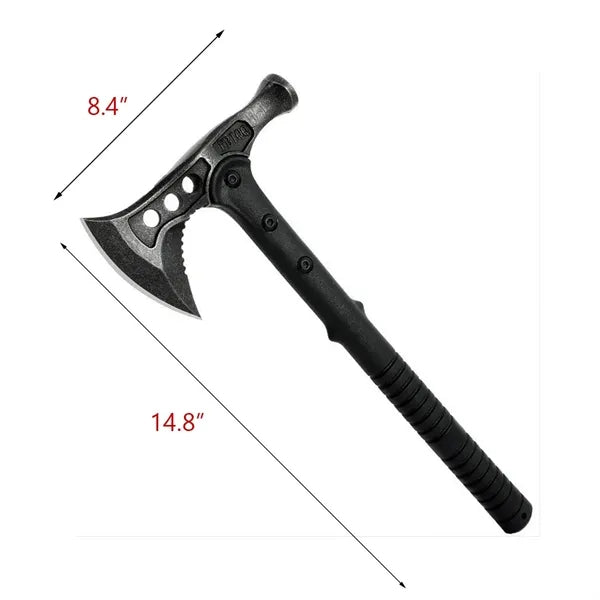 Survival Tactic with Sheath and Spike Throwing Axe