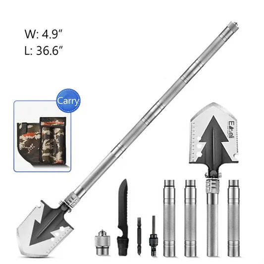 Military Multitool Folding Shovel