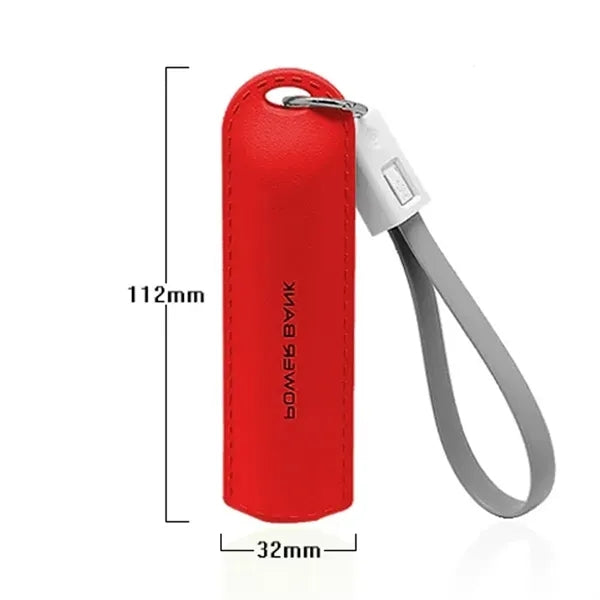 2 In 1 Keychain Power Bank Charger