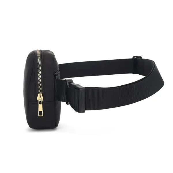 Mini Crossbody Sling Belt Bag Chest with Adjustable Shoulder