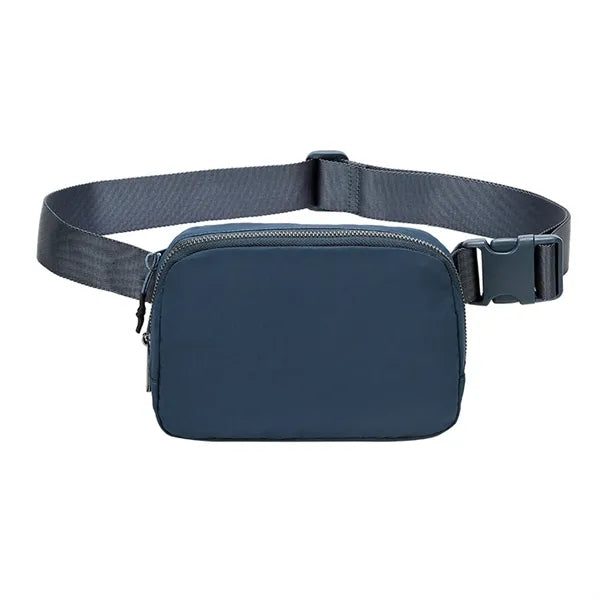 Mini Crossbody Sling Belt Bag Chest with Adjustable Shoulder