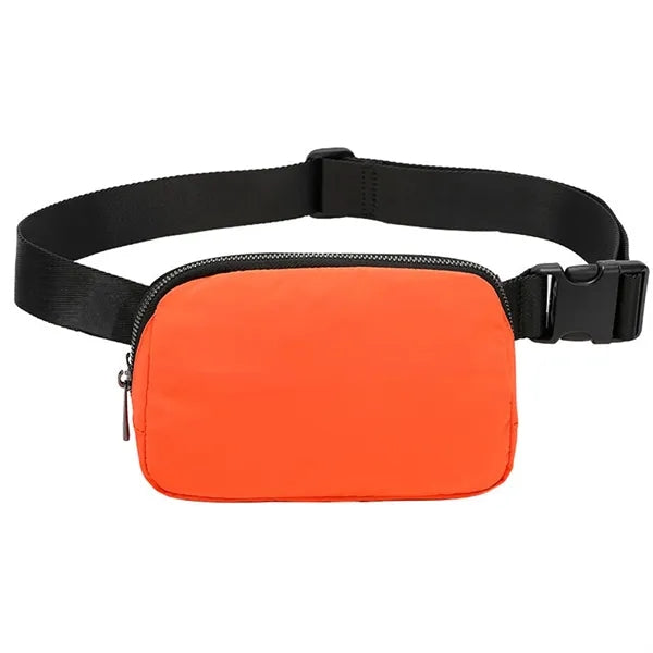 Mini Crossbody Sling Belt Bag Chest with Adjustable Shoulder