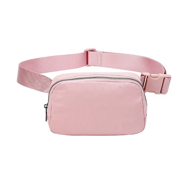 Mini Crossbody Sling Belt Bag Chest with Adjustable Shoulder