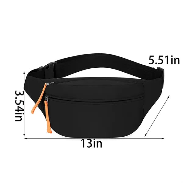 Eco-friendly Nylon Waist Pack Fanny Crossbody Bag