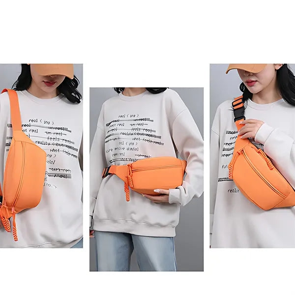 Eco-friendly Nylon Waist Pack Fanny Crossbody Bag