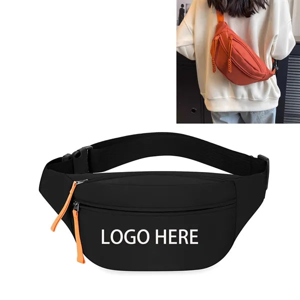Eco-friendly Nylon Waist Pack Fanny Crossbody Bag