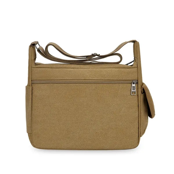 Retro Canvas Hobo Tote Messenger Bag Large Capacity