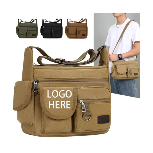 Retro Canvas Hobo Tote Messenger Bag Large Capacity