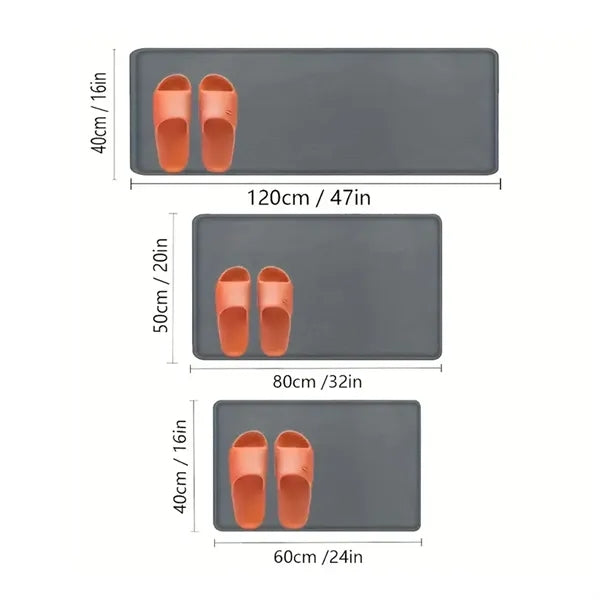 Non-Slip Bathroom Mats Quick Dry Rugs for Home