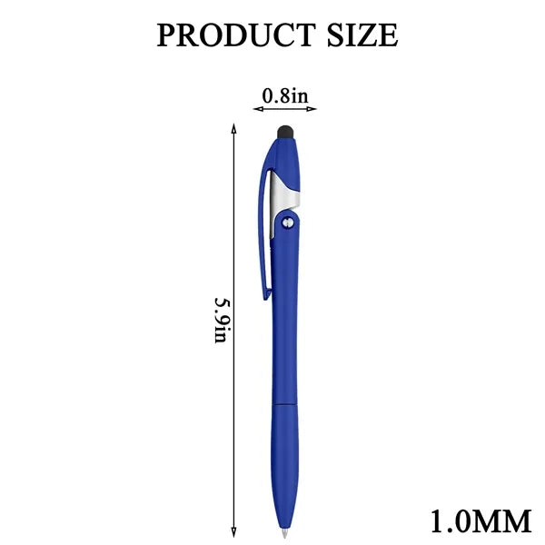 Folding Ballpoint Pen Mobile Phone Stand Touch Twist