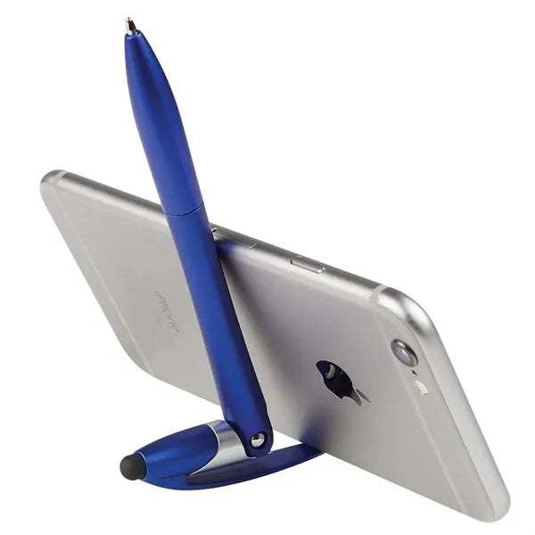 Folding Ballpoint Pen Mobile Phone Stand Touch Twist