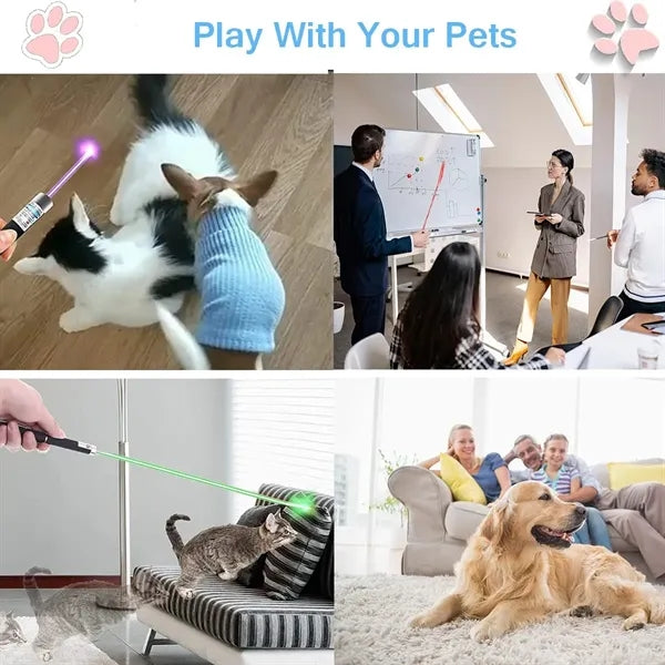 Cat Laser Pointer Usb Rechargeable Interactive Toys