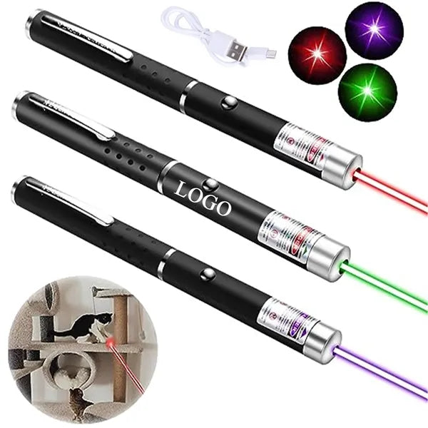 Cat Laser Pointer Usb Rechargeable Interactive Toys