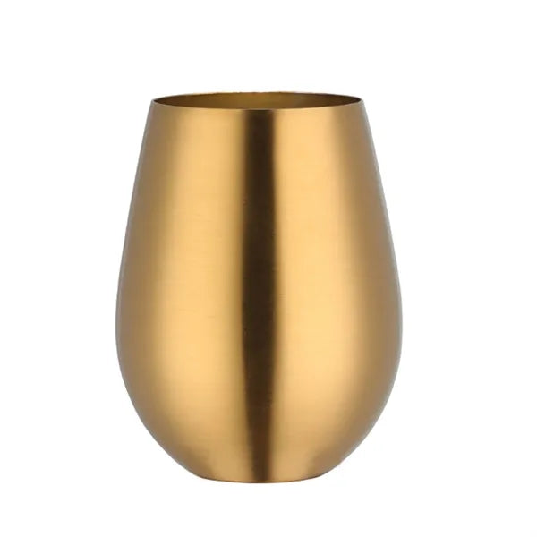 Stainless Steel Stemless Wine Glass