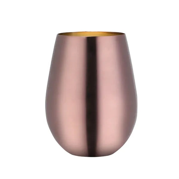 Stainless Steel Stemless Wine Glass
