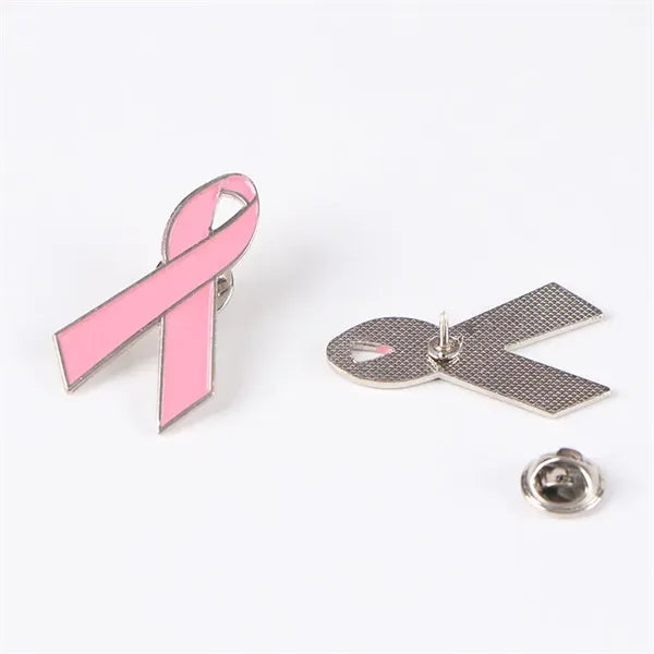 Metal Awareness Ribbon Lapel Pin