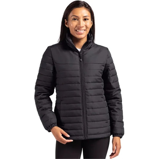 Clique Elevation Recycled Insulated Puffer Womens Full Zi...