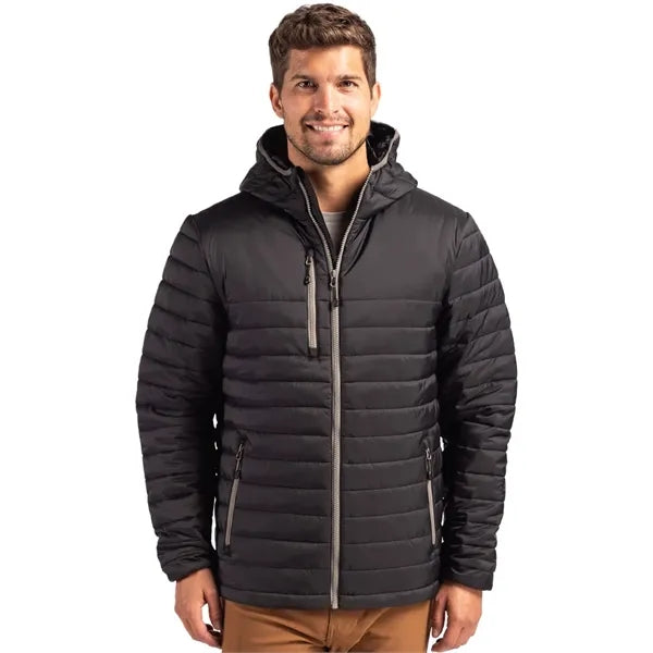 Clique Valhalla Recycled Insulated Puffer Mens Full Zip H...