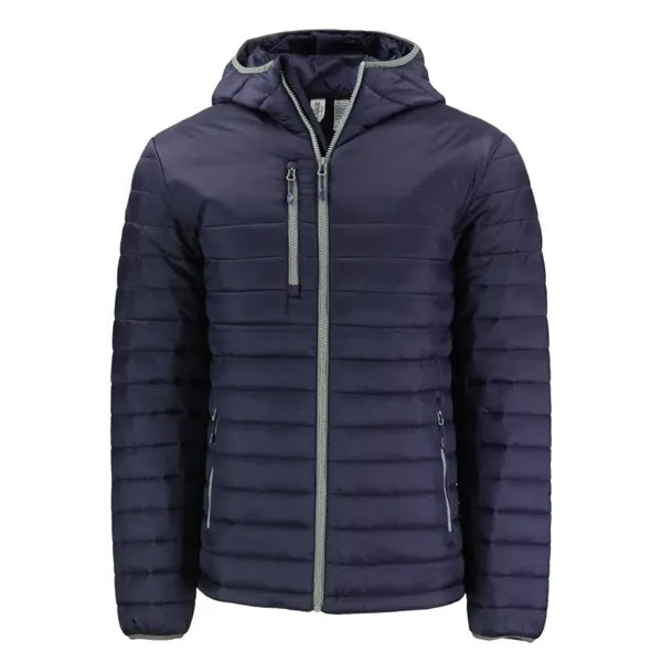 Clique Valhalla Recycled Insulated Puffer Mens Full Zip H...