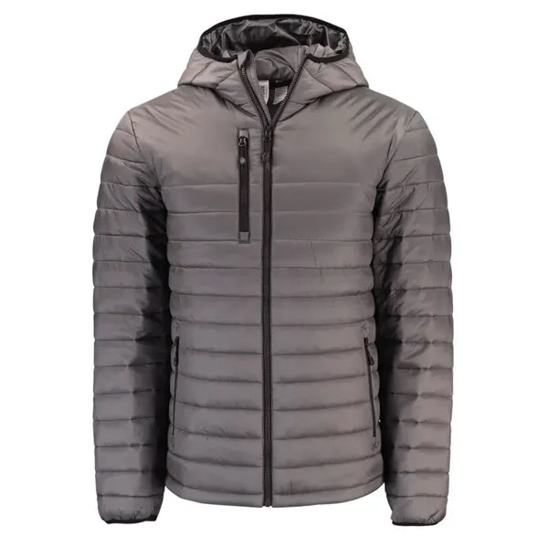 Clique Valhalla Recycled Insulated Puffer Mens Full Zip H...