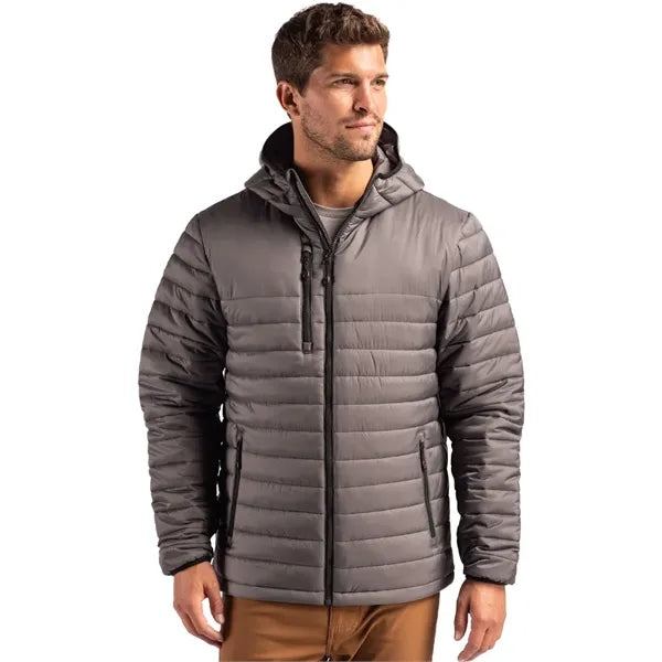 Clique Valhalla Recycled Insulated Puffer Mens Full Zip H...