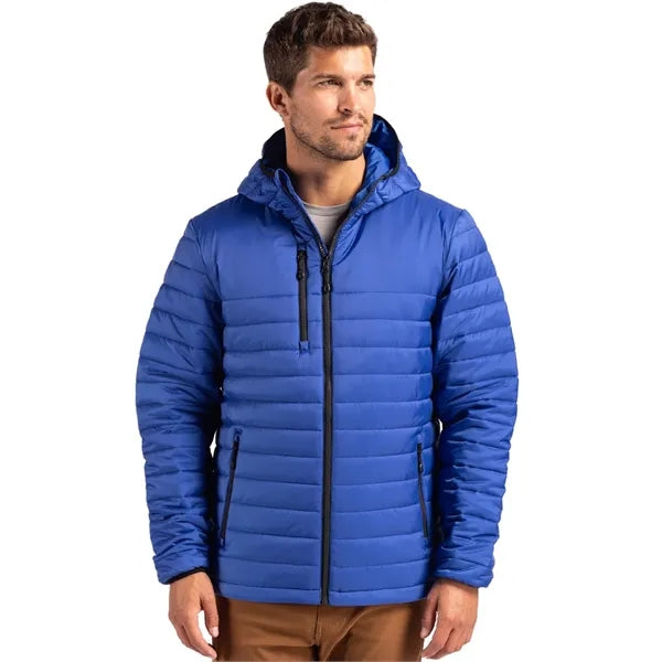 Clique Valhalla Recycled Insulated Puffer Mens Full Zip H...