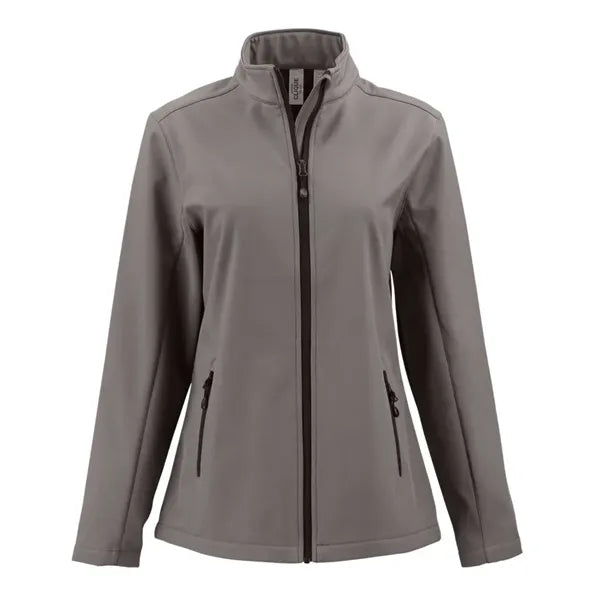 Clique Tempo Recycled Stretch Softshell Womens Full Zip J...
