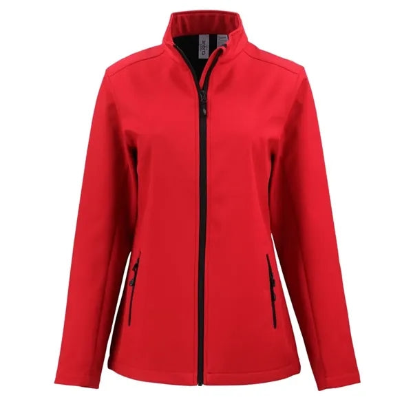 Clique Tempo Recycled Stretch Softshell Womens Full Zip J...