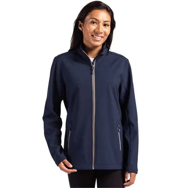 Clique Tempo Recycled Stretch Softshell Womens Full Zip J...