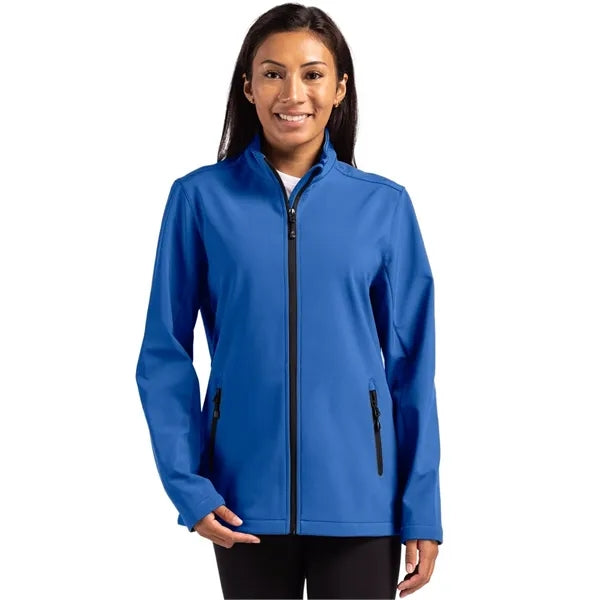Clique Tempo Recycled Stretch Softshell Womens Full Zip J...