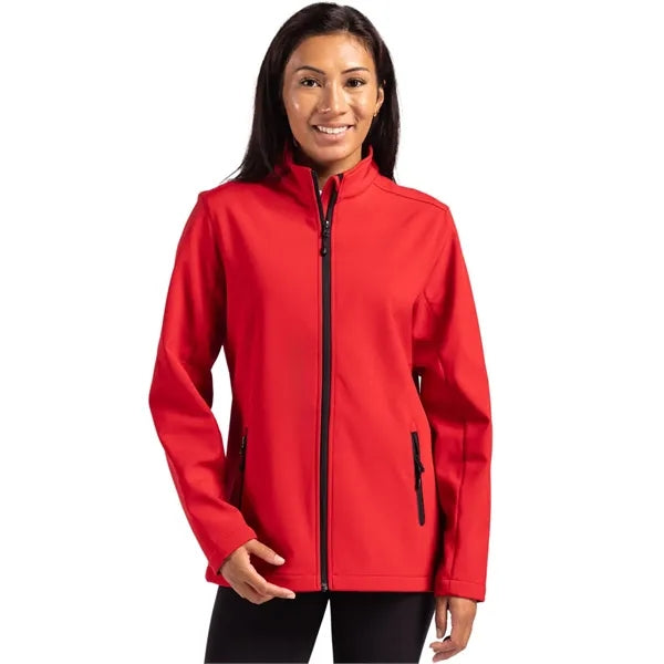 Clique Tempo Recycled Stretch Softshell Womens Full Zip J...