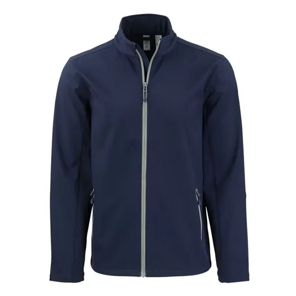 Clique Tempo Recycled Stretch Softshell Mens Full Zip Jacket