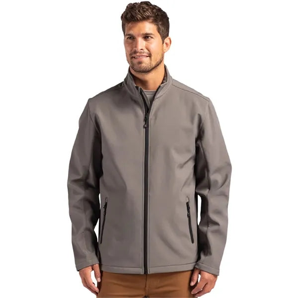 Clique Tempo Recycled Stretch Softshell Mens Full Zip Jacket