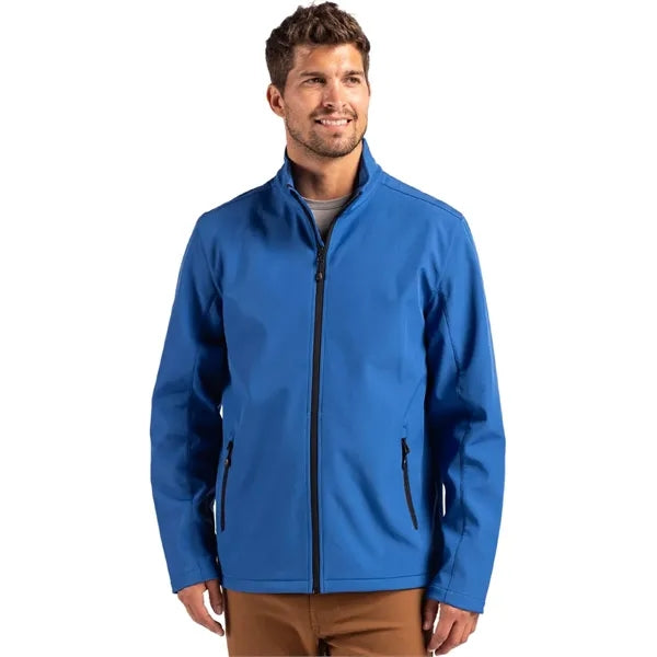 Clique Tempo Recycled Stretch Softshell Mens Full Zip Jacket