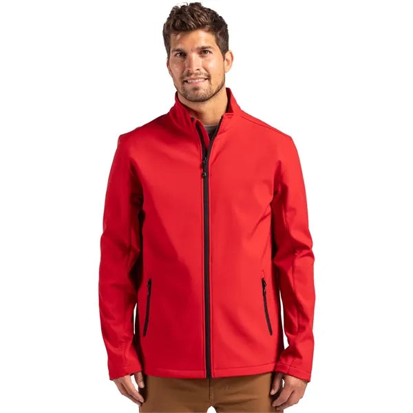 Clique Tempo Recycled Stretch Softshell Mens Full Zip Jacket